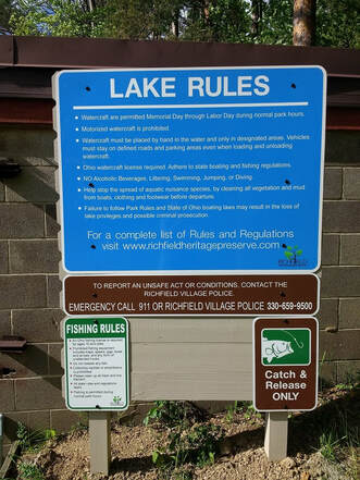 Richfield Heritage Preserve Lake Rules